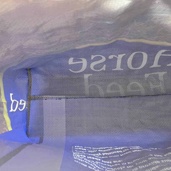 Animal Feed Totes/Bags, Set of 2, Cattle/Horse, Handmade/Upcycled - Picture 4 of 6